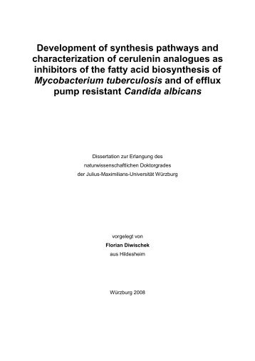 Development of synthesis pathways and characterization of ...