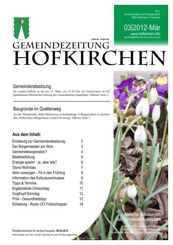 (3,44 MB) - .PDF - Gemeinde Hofkirchen im Traunkreis