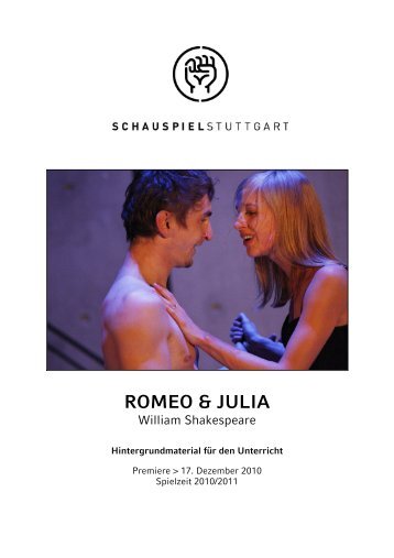 Lehrermaterial ROMEO & JULIA - Schauspiel Stuttgart