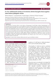 In vitro antibacterial activity of Terminalia chebula leaf - International ...