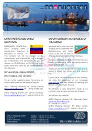 export maracaibo direct departure export democratic republic of the ...