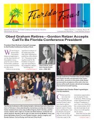 Obed Graham Retires—Gordon Retzer Accepts Call To Be Florida ...