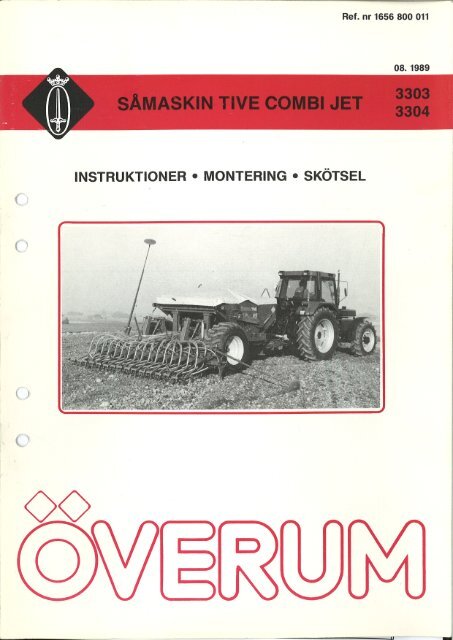 Tive Combi Jet 3304 08.1989 - Kongskilde