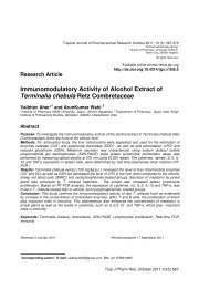 Immunomodulatory Activity of Alcohol Extract of Terminalia chebula ...