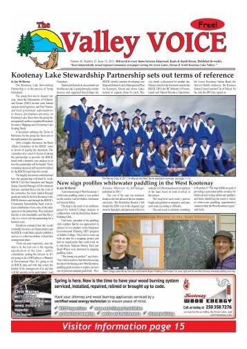 Visitor Information page 15 - Valley Voice Newspaper