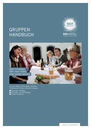 Gruppenhandbuch - Bierregion Innviertel