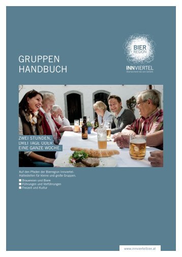 Gruppenhandbuch - Bierregion Innviertel