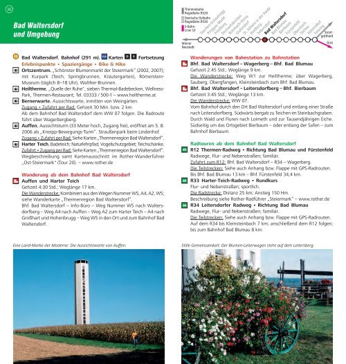 Entlang der Thermenbahn - Verkehrsverbund Steiermark