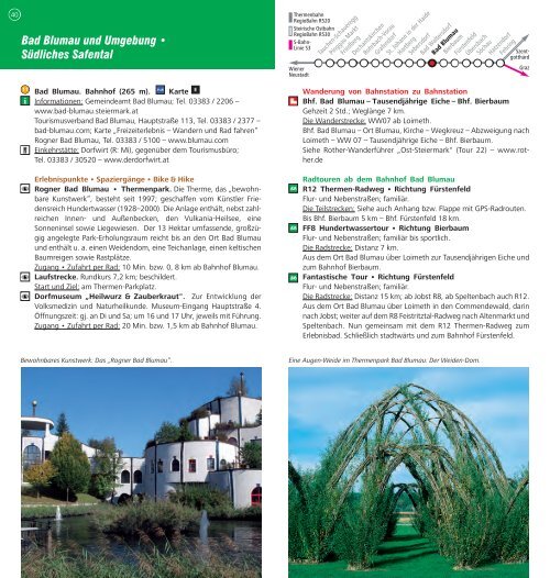 Entlang der Thermenbahn - Verkehrsverbund Steiermark