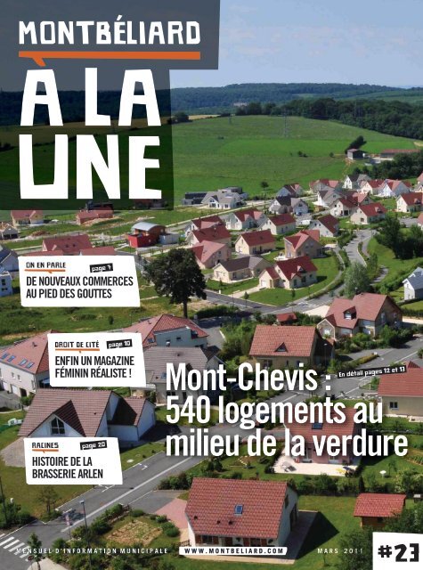 Mont-Chevis : 540 logements au milieu de la verdure - Montbéliard