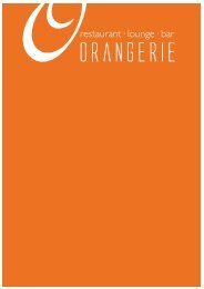 restaurant· lounge· bar - Orangerie-Kassel