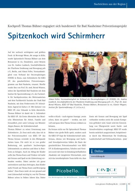 Wirtschaftsmagazin - IHK Gießen Friedberg