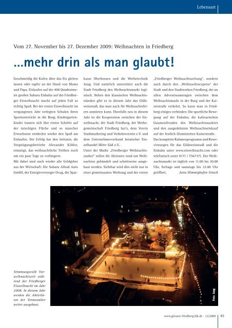 Wirtschaftsmagazin - IHK Gießen Friedberg