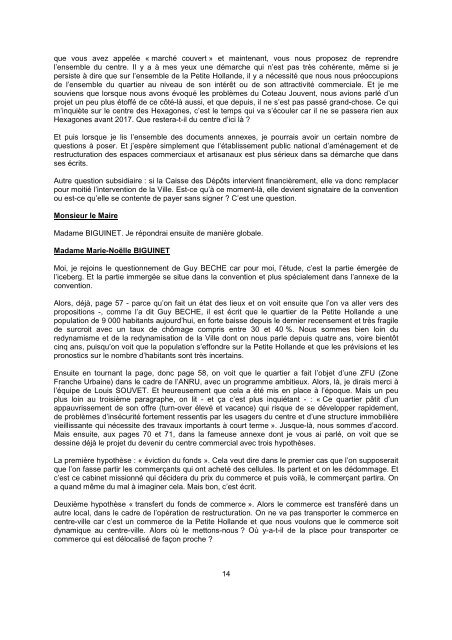 Consulter le Procès-verbal du 5 novembre 2012 - Montbéliard