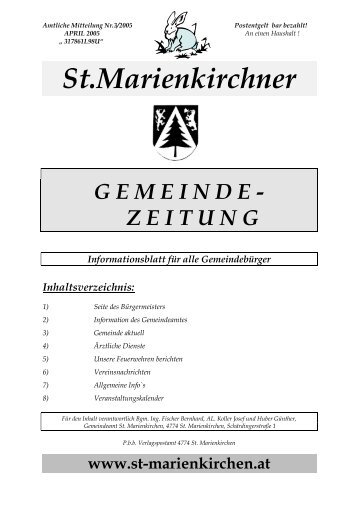 April 2005 - St. Marienkirchen bei Schärding