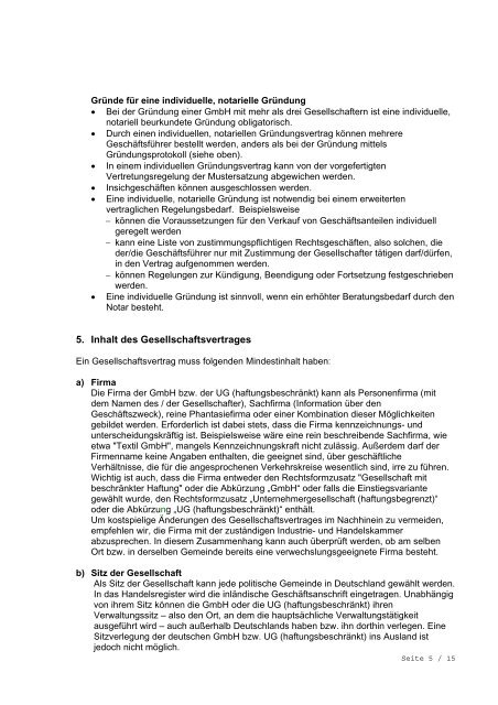 GmbH und UG - IHK Gießen Friedberg