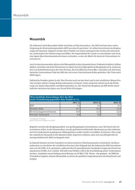 Afrika im Fokus - Germany Trade & Invest