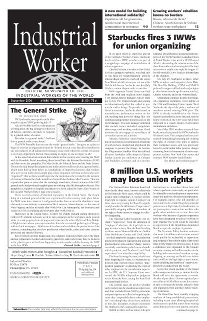 Pdf Copy Industrial Workers Of The World