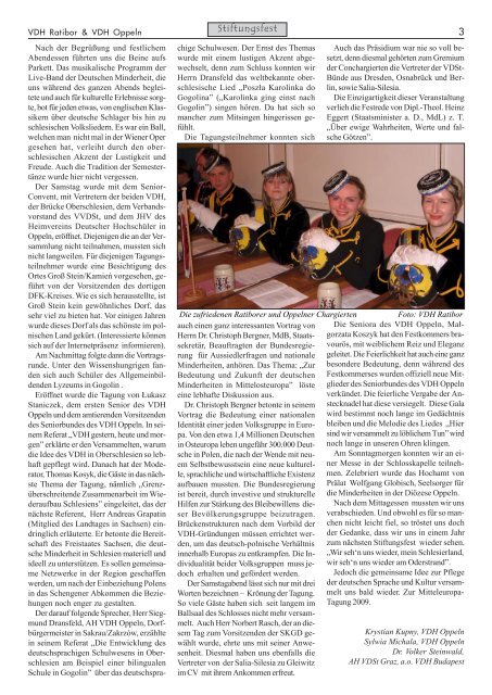 Ausgabe Nr. 2/2008 - Zwiazek Studentow Niemieckich w Polsce z ...