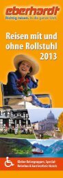 Reisen mit und ohne Rollstuhl 2013 - Eberhardt TRAVEL ...