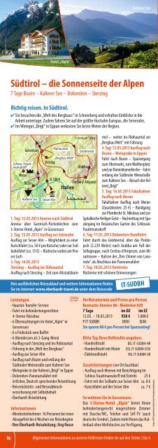 Reisen mit und ohne Rollstuhl 2013 - Eberhardt TRAVEL ...