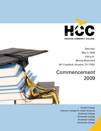 Commencement 2009 - Houston Community College System