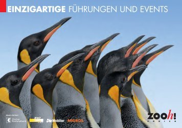 Eventbroschüre 2012 [PDF, 3.00 MB] - Zoo Zürich