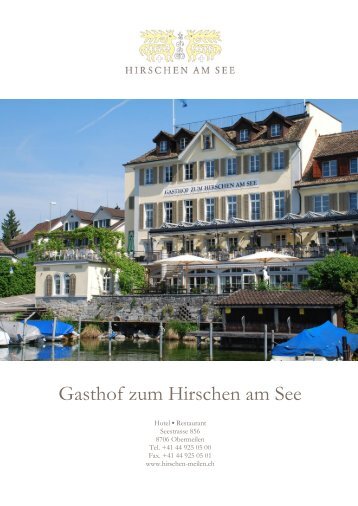 Gasthof zum Hirschen am See