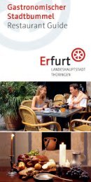 Download - Gastronomischer Bummel - Erfurt