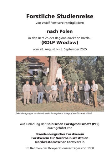 Polnischen Forstgesellschaft (PTL) - Deutscher Forstverein