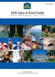 2006 Atlas & Hotel Guide - bestwestern-net.de