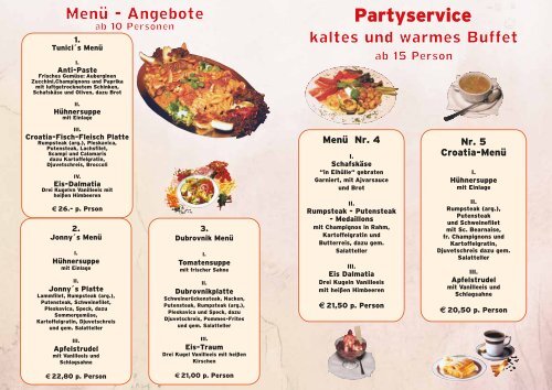 als PDF Downloaden - Restaurant Tunicis Dubrovnik