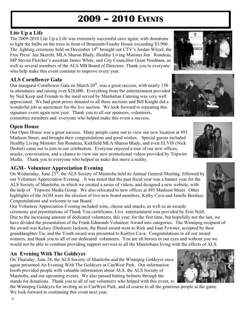 Newsletter Summer 2010.pub - ALS Society of Manitoba