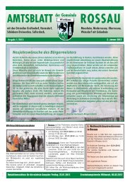 neustes Amtsblatt/01-13.pdf - Gemeinde Rossau