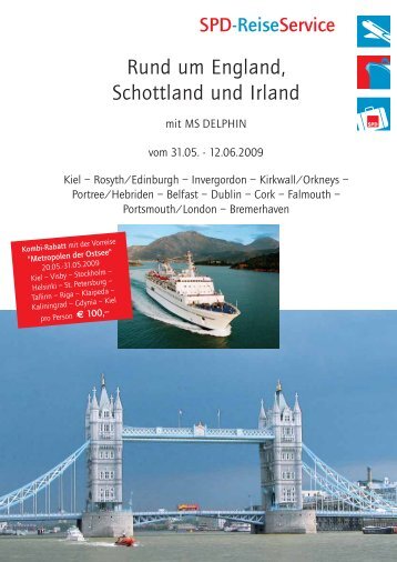 Rund um England, Schottland und Irland - SPD-ReiseService