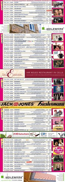 CD-Kaserne Winterprogramm 2011/2012 - CelleHeute