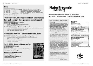 NaturFreundeHaus "Johann Simonis" - NaturFreunde Hamburg