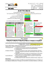 Anträge (PDF) - WG LIZ