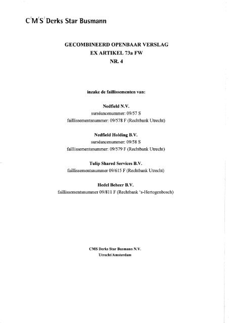 Nedfield N V Cms Derks Star Busmann