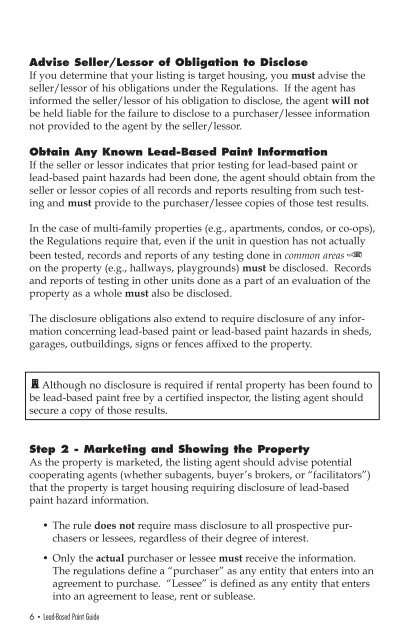 Lead-Based Paint Guide - Plowman Properties
