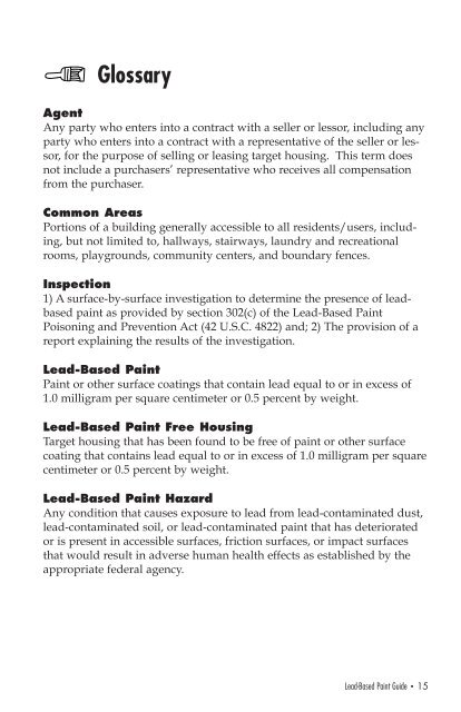 Lead-Based Paint Guide - Plowman Properties