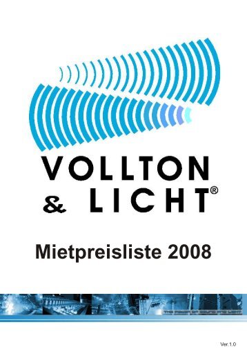 Rent a Party - Vollton & Licht