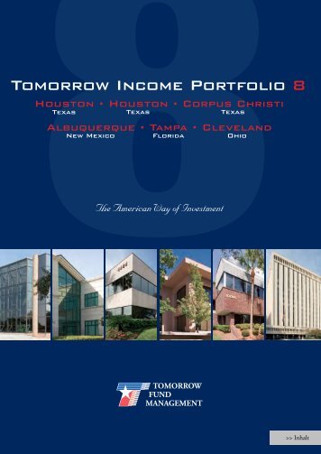 8Tomorrow Income Portfolio 8 - Tomorrow Fund Management