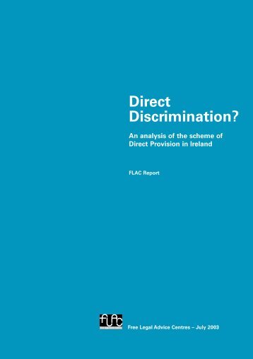 Direct Discrimination? - FLAC