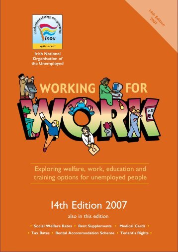 Working for Work - Irish National Organisation of the Unemployed