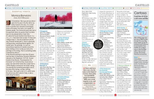 BIENNALE GUIDE 2011 - The Art Newspaper