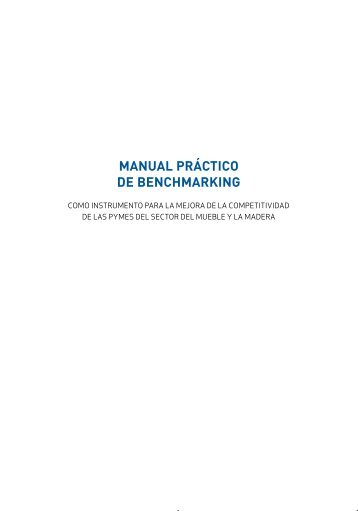 manual práctico de benchmarking - Cámara de Comercio de ...