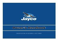 Congratulations On Becoming A Jayco Owner