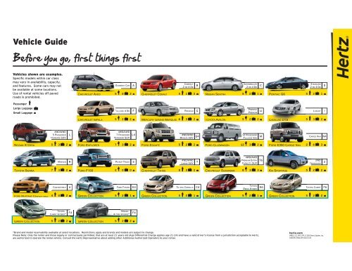 Hertz Fleet Guide