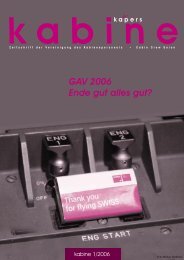 GAV 2006 Ende gut alles gut? - Kapers